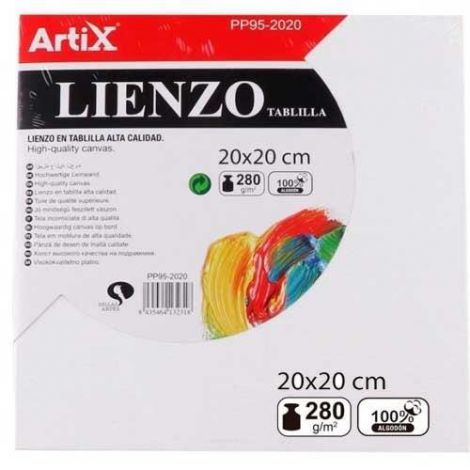 Tablica malarska Artix, 20x20cm 280g